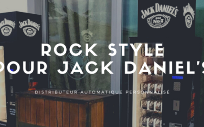 Esprit rock pour le distributeur JACK DANIEL’S