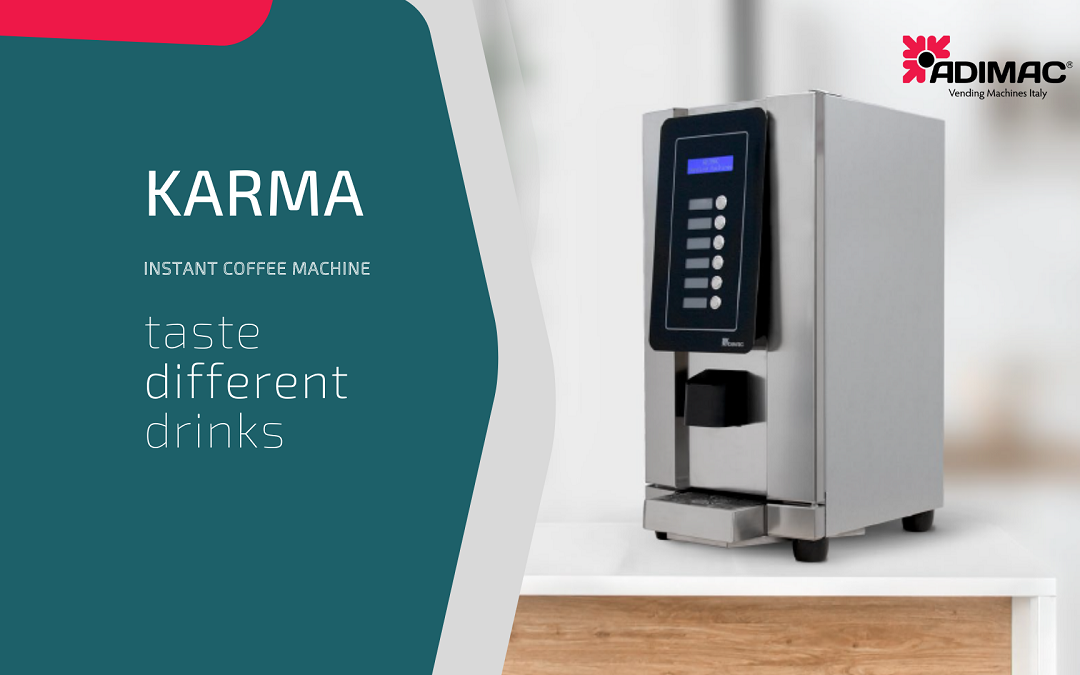 Karma semi-automatic coffee machine