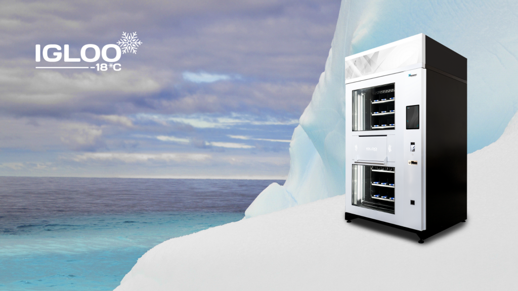 IGLOO Distributore automatico gelati e surgelati Adimac