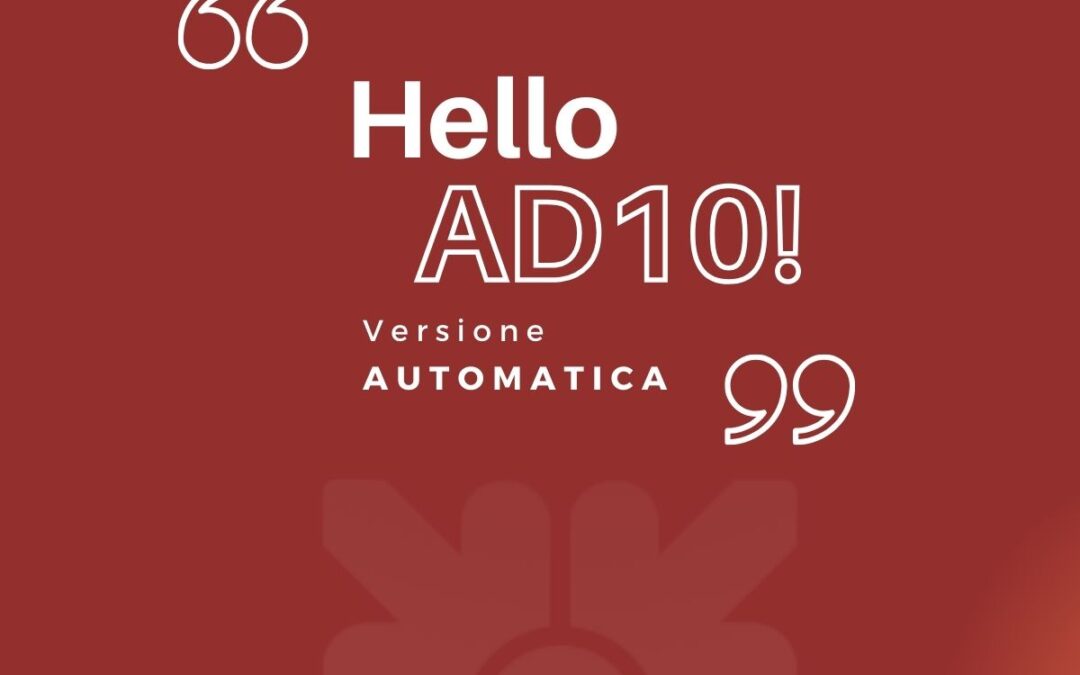 new! AD10 Automatica