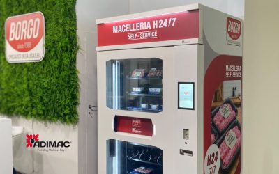 Distributore automatico per la carne H24: Adimac a iMEAT 2026